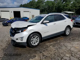 2018 Chevrolet Equinox LT with VIN 2GNAXJEVXJ6348575, listed as a Copart auction lot 61253785 with 147,855 mi miles and Salvage title. Bid and sale history available at DreamBid. Image 1.