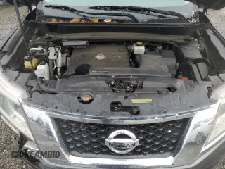 2015 Nissan Pathfinder SV with VIN 5N1AR2MM7FC653740, listed as a Copart auction lot 51338395 with 197,668 mi miles and Salvage Title. Bid and sale history available at carsss.com. Image 12.