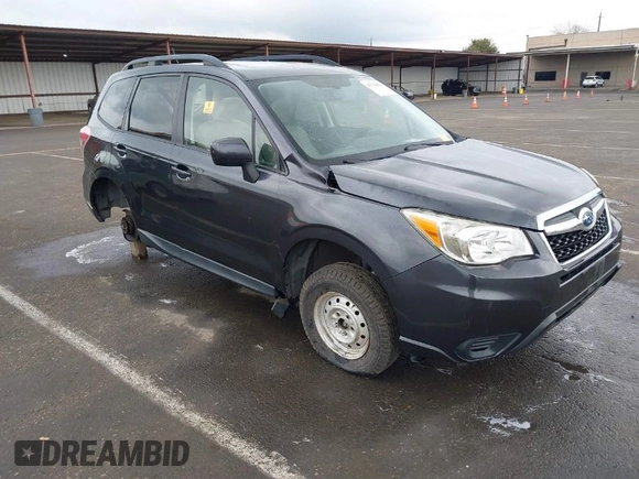 2015 Subaru Forester Premium with VIN JF2SJADC6FH569477, listed as a IAAI auction lot 41742606 with 198,568 mi miles and . Bid and sale history available at DreamBid. Image 1.