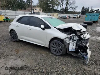 2020 Toyota Corolla Hatchback XSE with VIN JTNC4RBE9L3074725, listed as a Copart auction lot 50930325 with 73,392 mi miles and Salvage Title. Bid and sale history available at carsss.com. Image 4.
