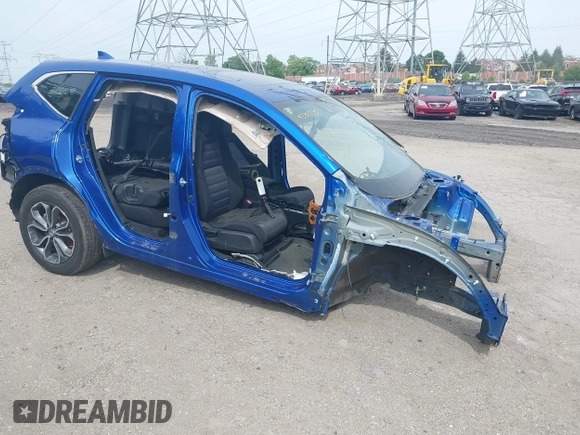 2022 Honda CR-V EX with VIN 7FARW2H50NE039590, listed as a IAAI auction lot 42315632 with Not provided miles and . Bid and sale history available at DreamBid. Image 1.