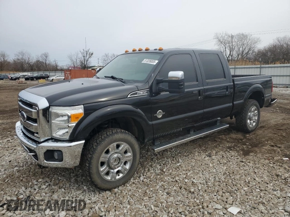 2015 Ford F-350 Platinum with VIN 1FT8W3BT9FED14400, listed as a Copart auction lot 51328055 with 221,505 mi miles and Salvage Title. Bid and sale history available at DreamBid. Image 1.