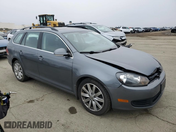 2012 Volkswagen Jetta SportWagen TDI w/Sunroof with VIN 3VWPL7AJ8CM697924, listed as a Copart auction lot 85607394 with 160,799 mi miles and Salvage Title. Bid and sale history available at carsss.com. Image 4.