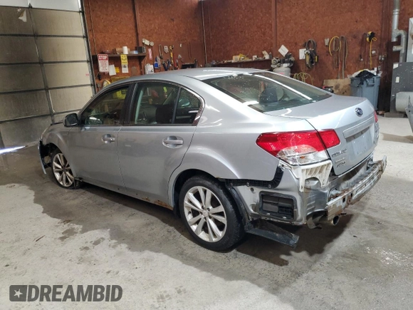 2013 Subaru Legacy Premium with VIN 4S3BMBC65D3039986, listed as a Copart auction lot 59604015 with 187,350 mi miles and Salvage title. Bid and sale history available at DreamBid. Image 2.