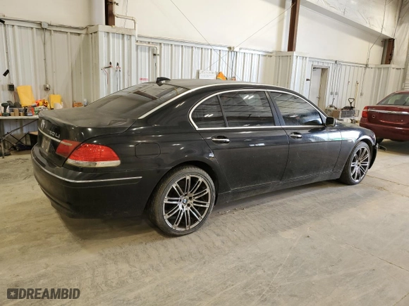 2006 BMW 7 Series 750Li with VIN WBAHN83586DT37153, listed as a Copart auction lot 50776845 with 128,341 mi miles and Clean Title. Bid and sale history available at carsss.com. Image 3.