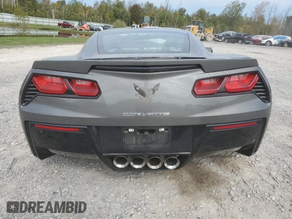 2016 Chevrolet Corvette Z51 2LT with VIN 1G1YK2D76G5115286, listed as a Copart auction lot 72022354 with 38,987 mi miles and Salvage Title. Bid and sale history available at carsss.com. Image 6.