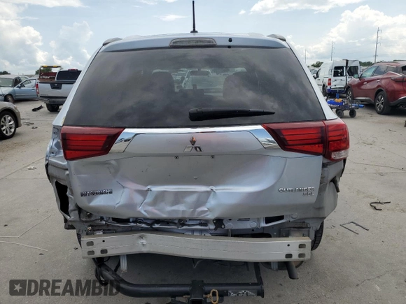 2016 Mitsubishi Outlander SE with VIN JA4AD3A32GZ036730, listed as a Copart auction lot 59805085 with 92,284 mi miles and Salvage title. Bid and sale history available at DreamBid. Image 6.