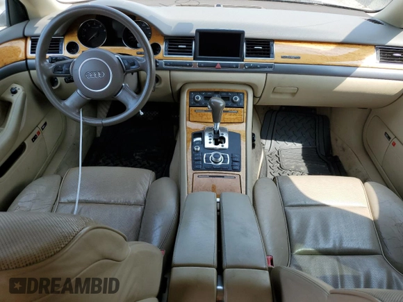 2004 Audi A8 with VIN WAUML44E14N006398, listed as a Copart auction lot 64504114 with Not provided miles and Non repairable. Bid and sale history available at DreamBid. Image 8.