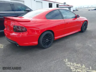 2005 Pontiac GTO with VIN 6G2VX12U25L356602, listed as a IAAI auction lot 41960537 with 53,648 mi miles. Bid and sale history available at carsss.com. Image 4.