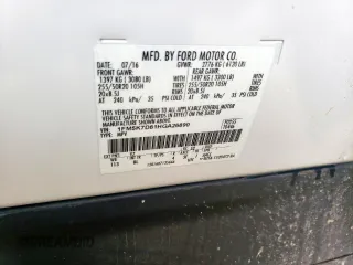 2017 Ford Explorer XLT z VIN 1FM5K7D81HGA26890, wystawiony jako Copart lot #60531395 z przebiegiem 139 008 mil mil oraz Szkoda całkowita • Salvage title. Historia ofert i sprzedaży dostępna na DreamBid. Obrazek 14.
