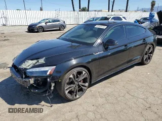 2021 Audi S5 Sportback Premium Plus z VIN WAUC4CF58MA005367, wystawiony jako Copart lot #49182415 z przebiegiem 22 215 mil mil oraz Szkoda całkowita • Salvage title. Historia ofert i sprzedaży dostępna na DreamBid. Obrazek 1.