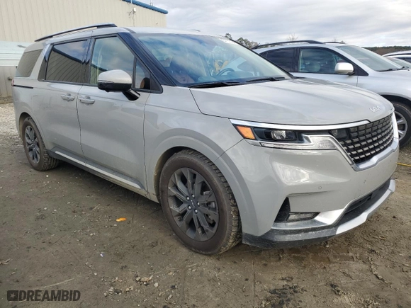 2022 Kia Carnival SX with VIN KNDNE5H39N6128311, listed as a Copart auction lot 84753134 with 65,331 mi miles and Salvage Title. Bid and sale history available at carsss.com. Image 4.