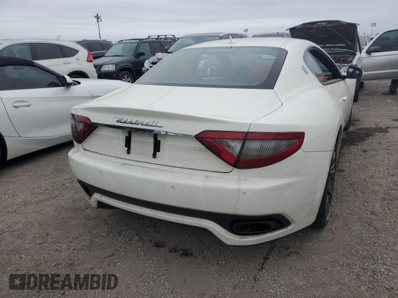 2013 Maserati GranTurismo Sport with VIN ZAM45VLA2D0072081, listed as a Copart auction lot 76554224 with Not provided miles and Non repairable. Bid and sale history available at DreamBid. Image 6.