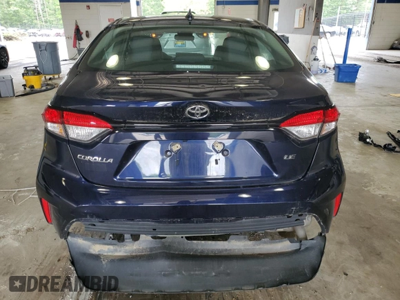 2024 Toyota Corolla LE with VIN 5YFB4MDE8RP097669, listed as a Copart auction lot 61068005 with 17,637 mi miles and Clean title. Bid and sale history available at DreamBid. Image 6.