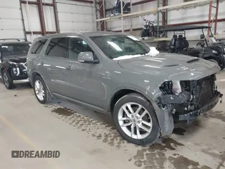 2021 Dodge Durango R/T with VIN 1C4SDJCT3MC599134, listed as a IAAI auction lot 41629701 with 85,415 mi miles and . Bid and sale history available at DreamBid. Image 1.