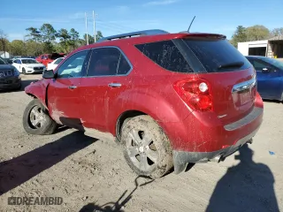 2015 Chevrolet Equinox LTZ with VIN 2GNFLDE37F6268014, listed as a Copart auction lot 48828325 with 123,895 mi miles and Salvage Title. Bid and sale history available at carsss.com. Image 2.