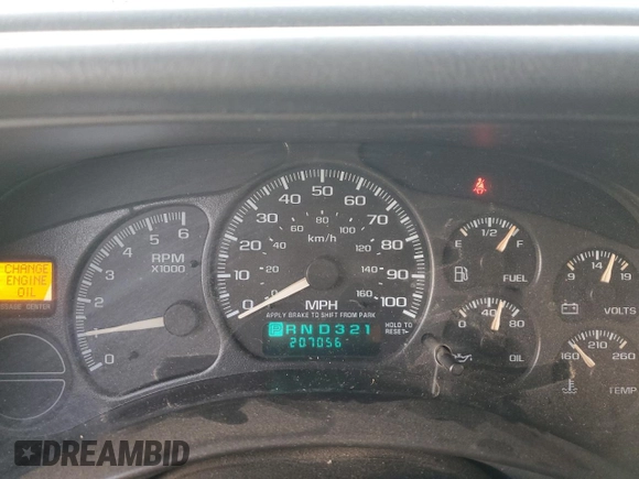 2002 Chevrolet Suburban Z71 with VIN 3GNFK16ZX2G218257, listed as a Copart auction lot 85267134 with 207,056 mi miles and Salvage Title. Bid and sale history available at carsss.com. Image 9.