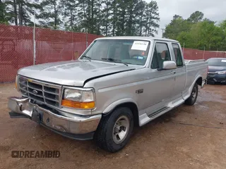 1996 Ford F-150 with VIN 1FTEX15H6TKA38105, listed as a IAAI auction lot 41936330 with 198,732 mi miles. Bid and sale history available at carsss.com. Image 17.