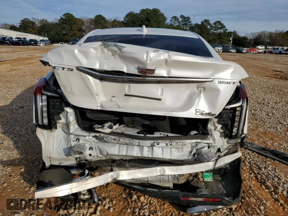 2021 Cadillac CT5 Premium Luxury with VIN 1G6DN5RK2M0125904, listed as a Copart auction lot 42701785 with 76,215 mi miles and Salvage title. Bid and sale history available at DreamBid. Image 6.