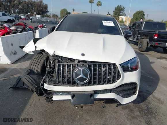 2022 Mercedes-Benz GLE with VIN 4JGFD6BB2NA795310, listed as a IAAI auction lot 41330853 with 35,335 mi miles. Bid and sale history available at carsss.com. Image 12.