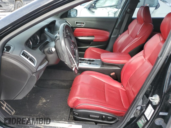 2018 Acura TLX w/A-SPEC Pkg with VIN 19UUB3F61JA800716, listed as a Copart auction lot 47361475 with 153,678 mi miles and Clean Title. Bid and sale history available at carsss.com. Image 7.
