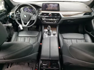 2018 BMW 5 Series 530e xDrive with VIN WBAJB1C54JG624157, listed as a Copart auction lot 51485545 with 111,659 mi miles and Salvage Title. Bid and sale history available at carsss.com. Image 8.
