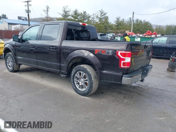 2019 Ford F-150 XL with VIN 1FTFW1E13KFC63843, listed as a IAAI auction lot 41682862 with 102,390 mi miles. Bid and sale history available at carsss.com. Image 3.