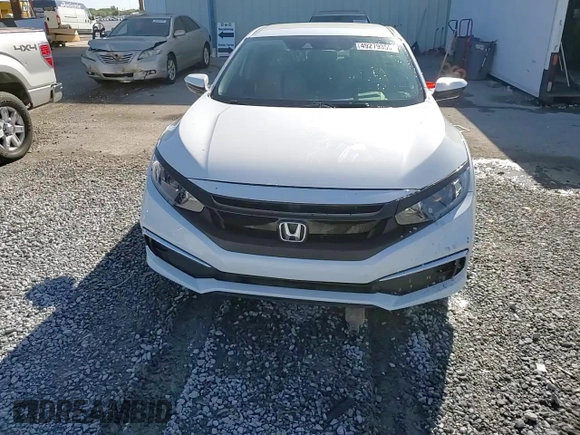 2019 Honda Civic LX with VIN 19XFC2F63KE011402, listed as a Copart auction lot 49279355 with 15,814 mi miles and Salvage Title. Bid and sale history available at DreamBid. Image 13.