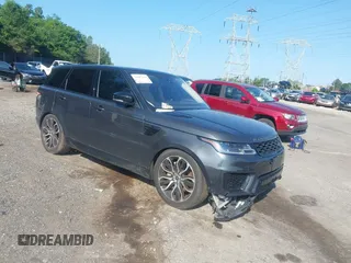 2019 Land Rover Range Rover Sport HSE with VIN SALWR2RV4KA823367, listed as a IAAI auction lot 42685837 with 108,289 mi miles and . Bid and sale history available at DreamBid. Image 1.