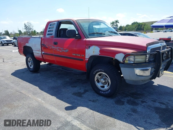 2000 Dodge 1500 with VIN 1B7HF13Z2YJ102259, listed as a IAAI auction lot 41795843 with 123,827 mi miles and . Bid and sale history available at DreamBid. Image 1.