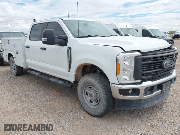 2023 Ford F-250 XL with VIN 1FT7W2BA1PEC14278, listed as a IAAI auction lot 42410942 with 61,769 mi miles and . Bid and sale history available at DreamBid. Image 1.