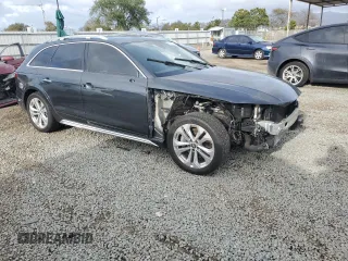 2021 Audi A4 allroad Premium Plus with VIN WA18AAF43MA005512, listed as a Copart auction lot 51530715 with 45,770 mi miles and Salvage Title. Bid and sale history available at carsss.com. Image 4.
