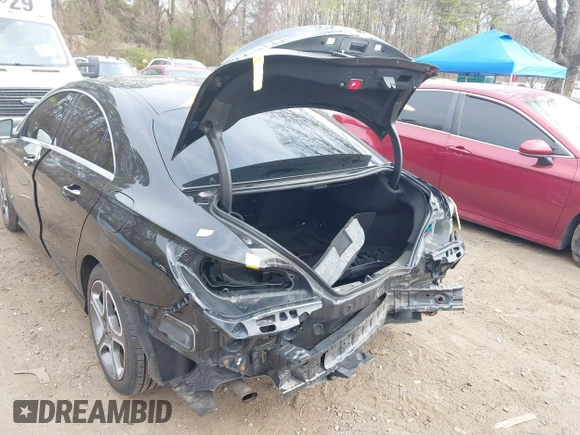 2018 Mercedes-Benz CLA 250 with VIN WDDSJ4GBXJN523461, listed as a IAAI auction lot 42052337 with 146,177 mi miles and . Bid and sale history available at DreamBid. Image 6.