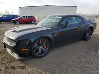 2021 Dodge Challenger SRT Hellcat with VIN 2C3CDZC98MH644920, listed as a Copart auction lot 78291074 with 6,808 mi miles and Salvage Title. Bid and sale history available at DreamBid. Image 1.