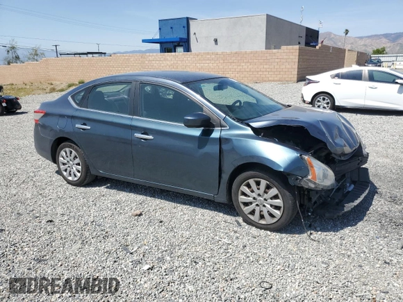 2014 Nissan Sentra SV with VIN 3N1AB7AP9EY314622, listed as a Copart auction lot 52010575 with 80,582 mi miles and Salvage Title. Bid and sale history available at DreamBid. Image 4.