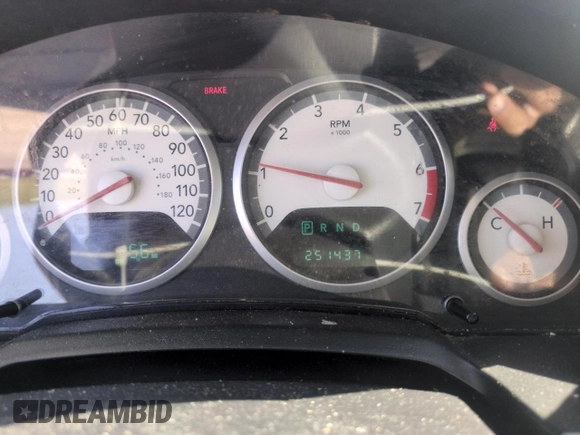2010 Dodge Grand Caravan SXT with VIN 2D4RN5D16AR444938, listed as a Copart auction lot 56762695 with 251,437 mi miles and Clean Title. Bid and sale history available at DreamBid. Image 9.