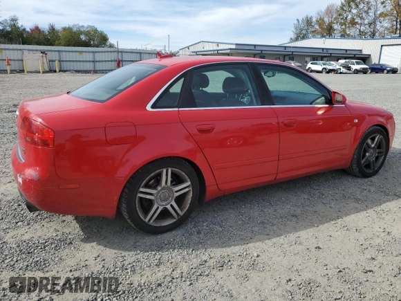 2005 Audi A4 3.2L with VIN WAUDG68E35A423413, listed as a Copart auction lot 72881194 with 154,024 mi miles and Salvage Title. Bid and sale history available at carsss.com. Image 3.
