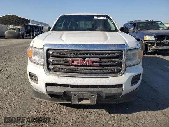 2017 GMC Canyon 2WD with VIN 1GTG5BEN9H1155278, listed as a Copart auction lot 73151464 with 131,009 mi miles and Salvage Title. Bid and sale history available at carsss.com. Image 5.