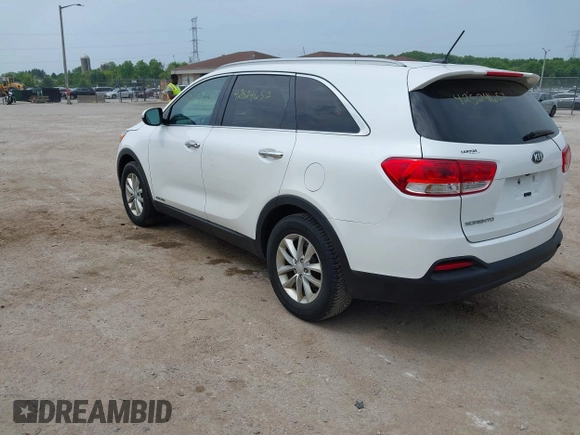 2017 Kia Sorento LX with VIN 5XYPGDA57HG216333, listed as a IAAI auction lot 42524652 with 214,700 mi miles and . Bid and sale history available at DreamBid. Image 3.