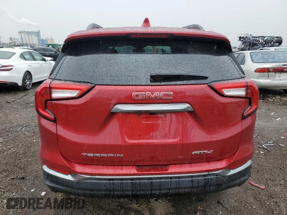 2024 GMC Terrain AT4 z VIN 3GKALYEG4RL219435, wystawiony jako Copart lot #54608085 z przebiegiem 59 572 mil mil oraz Szkoda całkowita • Salvage title. Historia ofert i sprzedaży dostępna na DreamBid. Obrazek 6.