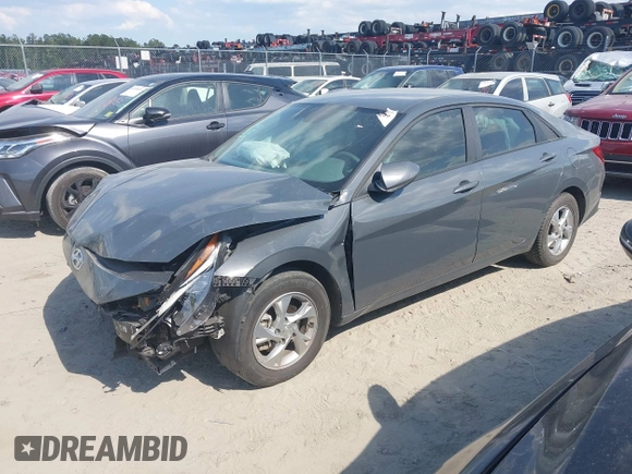 2023 Hyundai Elantra SE with VIN KMHLL4AG2PU631807, listed as a IAAI auction lot 42171342 with 54,733 mi miles and . Bid and sale history available at DreamBid. Image 17.