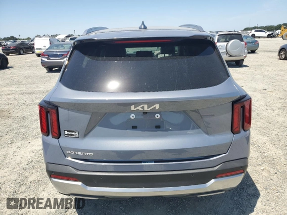 2024 Kia Sorento S with VIN 5XYRL4JC1RG295423, listed as a Copart auction lot 58540205 with 12,802 mi miles and Salvage title. Bid and sale history available at DreamBid. Image 6.