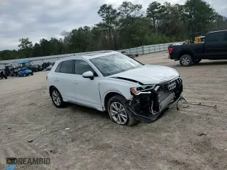 2024 Audi Q3 S line Premium with VIN WA1DECF34R1170613, listed as a Copart auction lot 41694995 with 8,994 mi miles and Salvage Title. Bid and sale history available at carsss.com. Image 12.