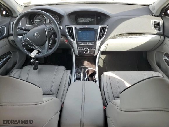 2018 Acura TLX w/Advance Pkg with VIN 19UUB3F7XJA006760, listed as a Copart auction lot 43047455 with 30,299 mi miles and Salvage Title. Bid and sale history available at carsss.com. Image 8.