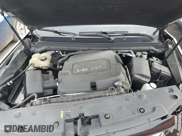 2016 GMC Canyon 4WD SLE with VIN 1GTG6CE31G1317825, listed as a Copart auction lot 53458404 with 102,918 mi miles and Salvage Title. Bid and sale history available at carsss.com. Image 12.