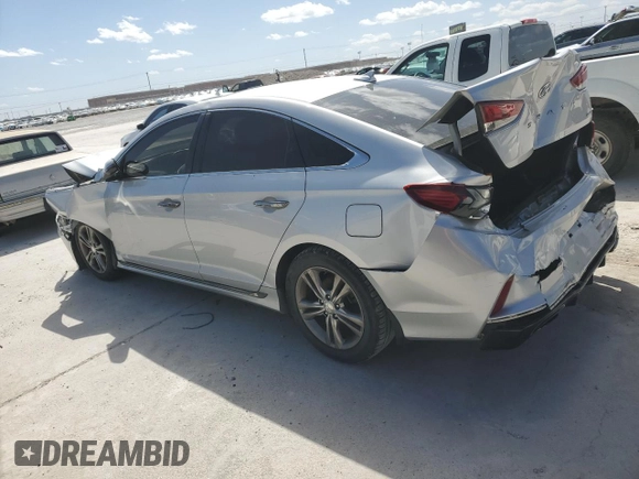 2018 Hyundai Sonata Limited with VIN 5NPE34AF9JH682131, listed as a Copart auction lot 49841385 with 132,617 mi miles and Clean Title. Bid and sale history available at carsss.com. Image 2.