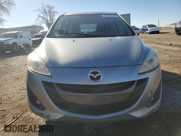 2014 Mazda 5 Touring with VIN JM1CW2CL0E0169665, listed as a Copart auction lot 80062594 with Not Provided miles and Salvage Title. Bid and sale history available at carsss.com. Image 5.