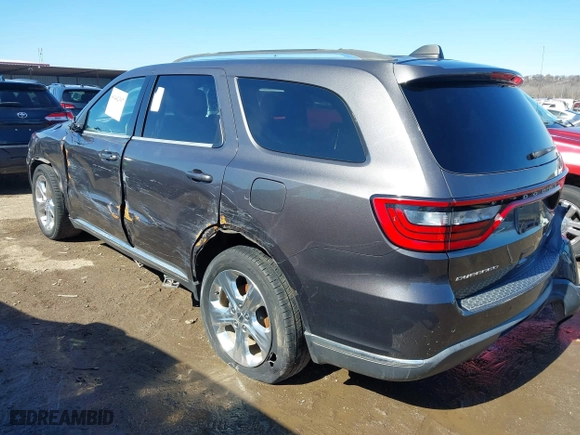 2014 Dodge Durango Limited with VIN 1C4RDHDG7EC494879, listed as a IAAI auction lot 41442307 with 172,701 mi miles. Bid and sale history available at carsss.com. Image 3.