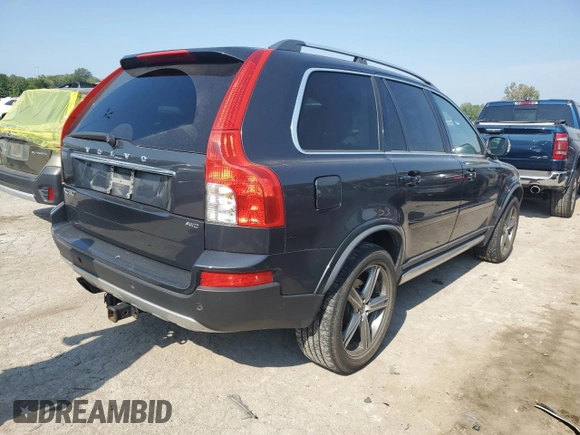 2011 Volvo XC90 R-Design with VIN YV4952CT0B1579592, listed as a Copart auction lot 67606744 with 157,672 mi miles and Salvage Title. Bid and sale history available at carsss.com. Image 3.