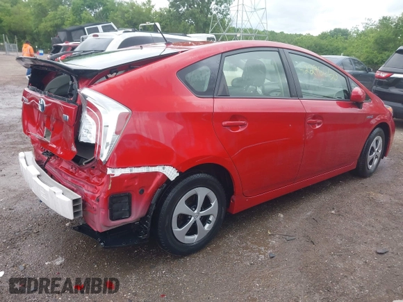 2015 Toyota Prius Four z VIN JTDKN3DU1F1972833, wystawiony jako IAAI lot #42296650 z przebiegiem 153 953 mil mil oraz . Historia ofert i sprzedaży dostępna na DreamBid. Obrazek 4.